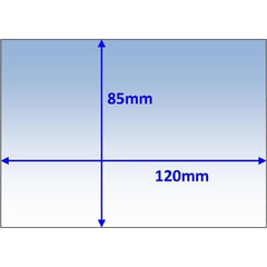 Weldclass - Lens Clear Outer 120x85mm Suit Servore SV4000 Pk10 | P7-CL12085/10