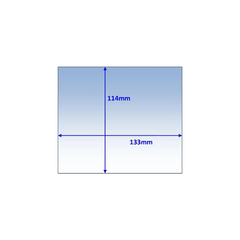 Weldtronic - Lens 133x114 Pk.5 (EPEAOPCP2) | CL133114-5