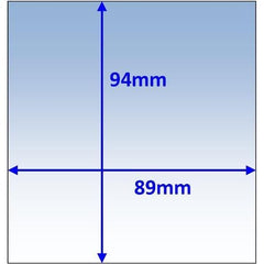 Weldclass - Lens Clear Inner 94x89mm Suit Lincoln Pk5 | P7-CL9489/5