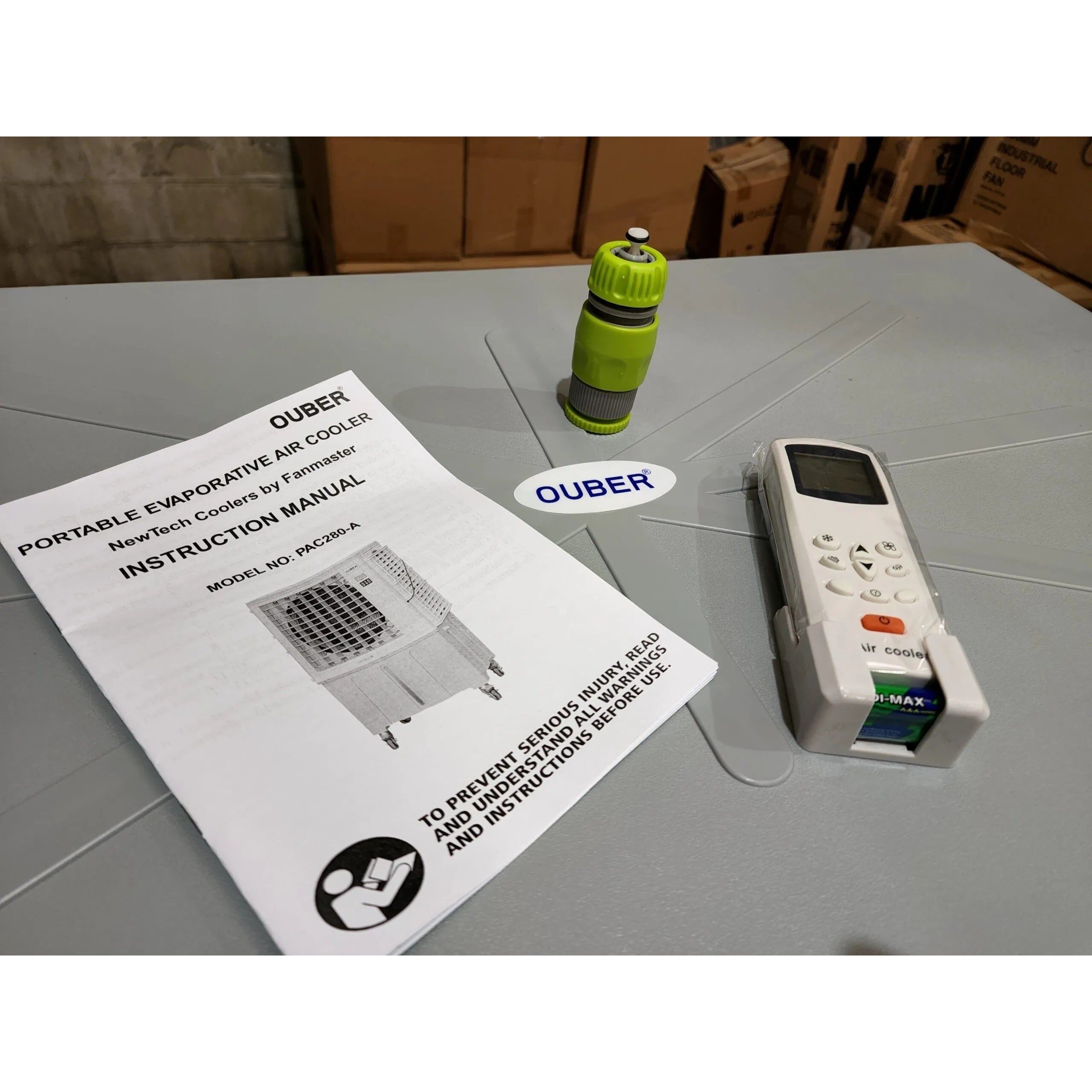 Fanmaster - Air Cooler Port AXIAL 0.28KW | PAC280-A