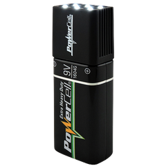 Powercell - GP Blocklite 9V LED Torch with Heavy Duty Battery (Display box: 30) | PC-805-6W1G