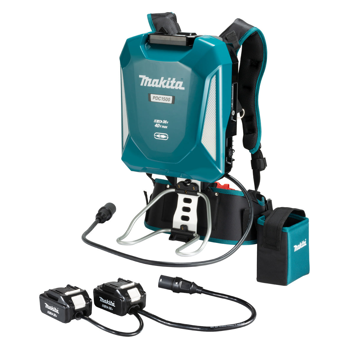 Makita Tools - 43.5Ah Portable Power Supply - Includes: Charger & 18V x 2 LXT Battery Adaptor | PDC1500A02