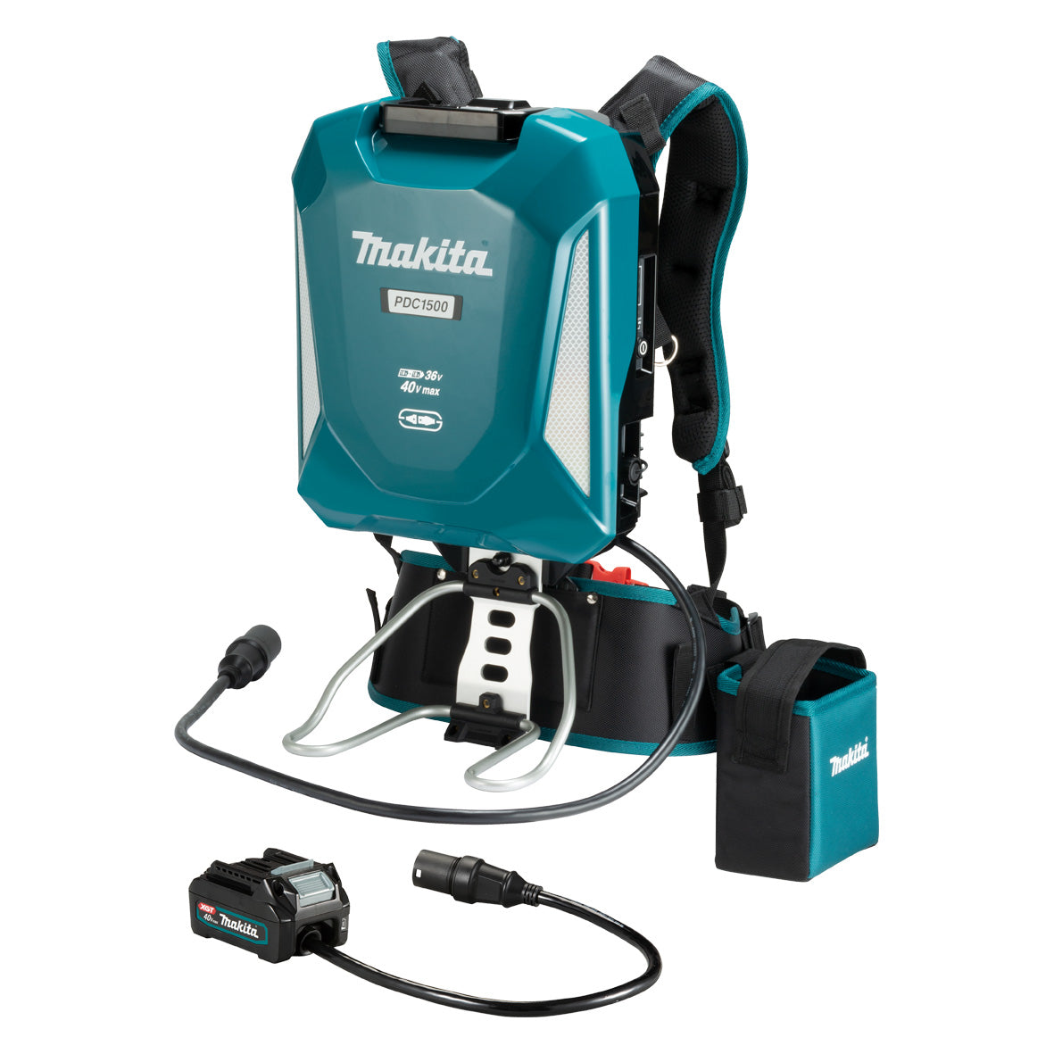 Makita Tools - 43.5Ah Portable Power Supply - Includes: Charger & 40V Max XGT Battery Adaptor | PDC1500A03