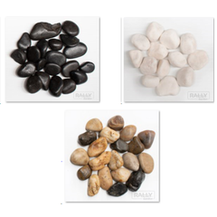Rally - Pebbles 10kg - Snow White (10-20mm) | PEB10SW1020