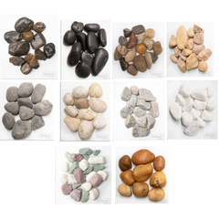 Rally - Pebbles 20kg - Snow White (30-50mm) | PEB20SW3050