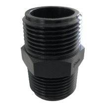 Hardie Hose - Poly Hex Nipple 100mm | PF-27-64