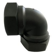 Hardie Hose - Poly 90deg Elbow F/F 32mm | PF-34-20