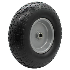 Richmond Rolling Solutions - PF1303-62  400-6 PU FOAM WHEEL C/W .625 ID BEARINGS RED RIM | 052PF1303-62