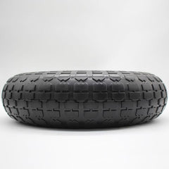 Richmond Rolling Solutions - PF1303-62  400-6 PU FOAM WHEEL C/W .625 ID BEARINGS RED RIM | 052PF1303-62