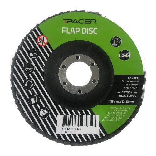 Pacer - Flap Disc 125mm X 40 Grit | PFD12540