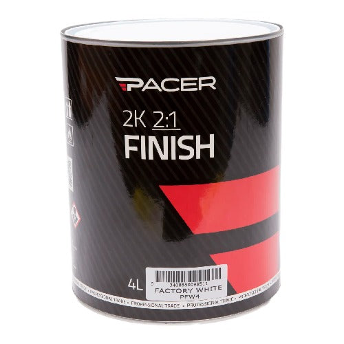Pacer - 2K Factory White 4lt | PFW4