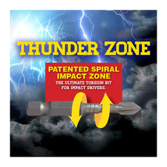 Alpha - Thunderzone x 100mm Impact Power Bit (Pkt 10)