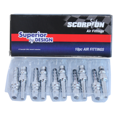 SP Air - Air Tool Fitting - Barb Hose 1/4" Nitto Style Box Of 10 | PH20BX