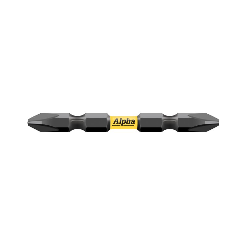 Alpha-Thundermax Ph2 X 65Mm Impact Power Bit D/Ended Wrapped