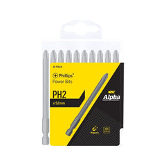 Alpha-Ph2 X 92Mm Power Bits - Handipack (X10)