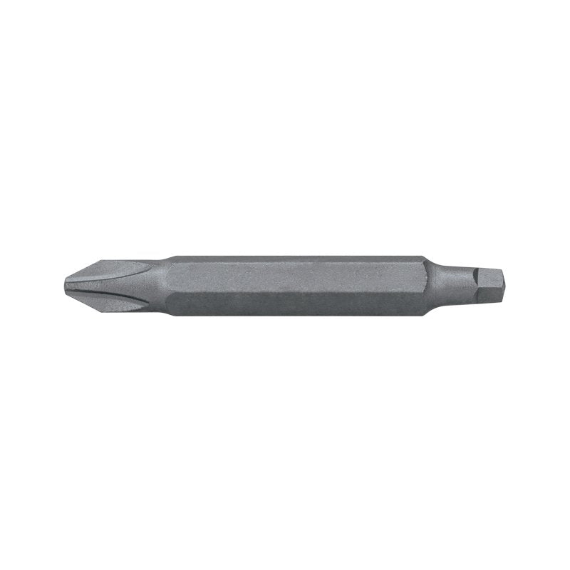 Alpha-Ph2/Sq2 X 50Mm Phillips/Square Double Ended Bit