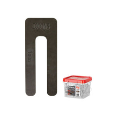ICCONS® - Packer 1.0 mm X 90 mm Brown, Tub Of 900 | PKS01090-TUB 3600 pcs