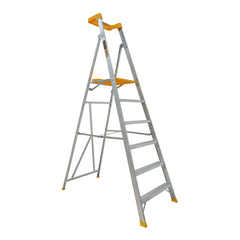 Gorilla - Platform ladder 6 Step (1.74m) Pro-Lite Aluminium 150kg Industrial | PL006-PRO