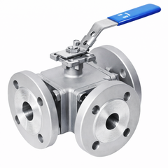IFS Stainless Steel Way L Port Ball Valve