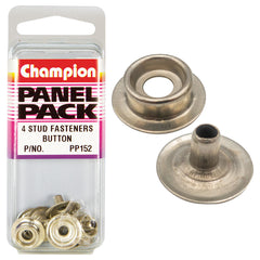 Champion - Stud Buttons - 1/4? - Spike & Male | PP152