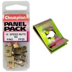 Champion - SPEED NUTS-CAPTIVE-'U'-TYPE-3.5mm I.D | PP25