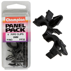 Champion - Wire Loom Clips - Colour:black - for Looms 12.4 - 15.6mm OD | PP35