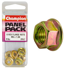 Champion - HEX NUTS-FLANGED-*M6x1.00mm | PP47