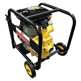 Alemlube - Petrol Driven 2" Diesel & Water Transfer Engine Pump, Pull Start - 620L/Min | PR50