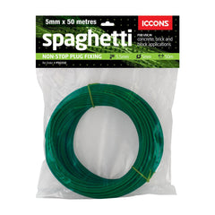ICCONS® - Green Spaghetti Roll 5 mm X 50M | PSG550 10 pcs