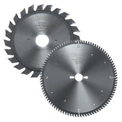 Austsaw - 300Mm(12In) 120Mm Panel Saw And Scribe Blade Set - 30/20Mm Bore - 96/24 Teeth
