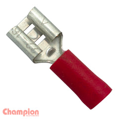 Champion - Crimp Terminals Blade Female Red 6.3mm | 309F