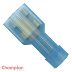 Champion - CRIMP TERMINALS BLADE FEMALE FULLY INSULATED BLUE 6.3mm | 320WF