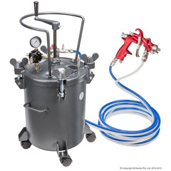 Prowin Tools - 20Ltr P/Tank Manual Agitation C/W 10mt Hoses & 1.2mm Gun | PW20LTRK2