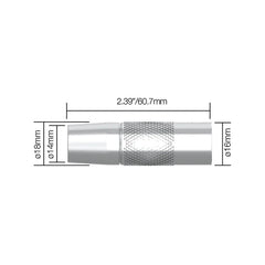 Weldtronic - KMP 17/18/20/25 Nozzle 60/14 | K9580101/AM