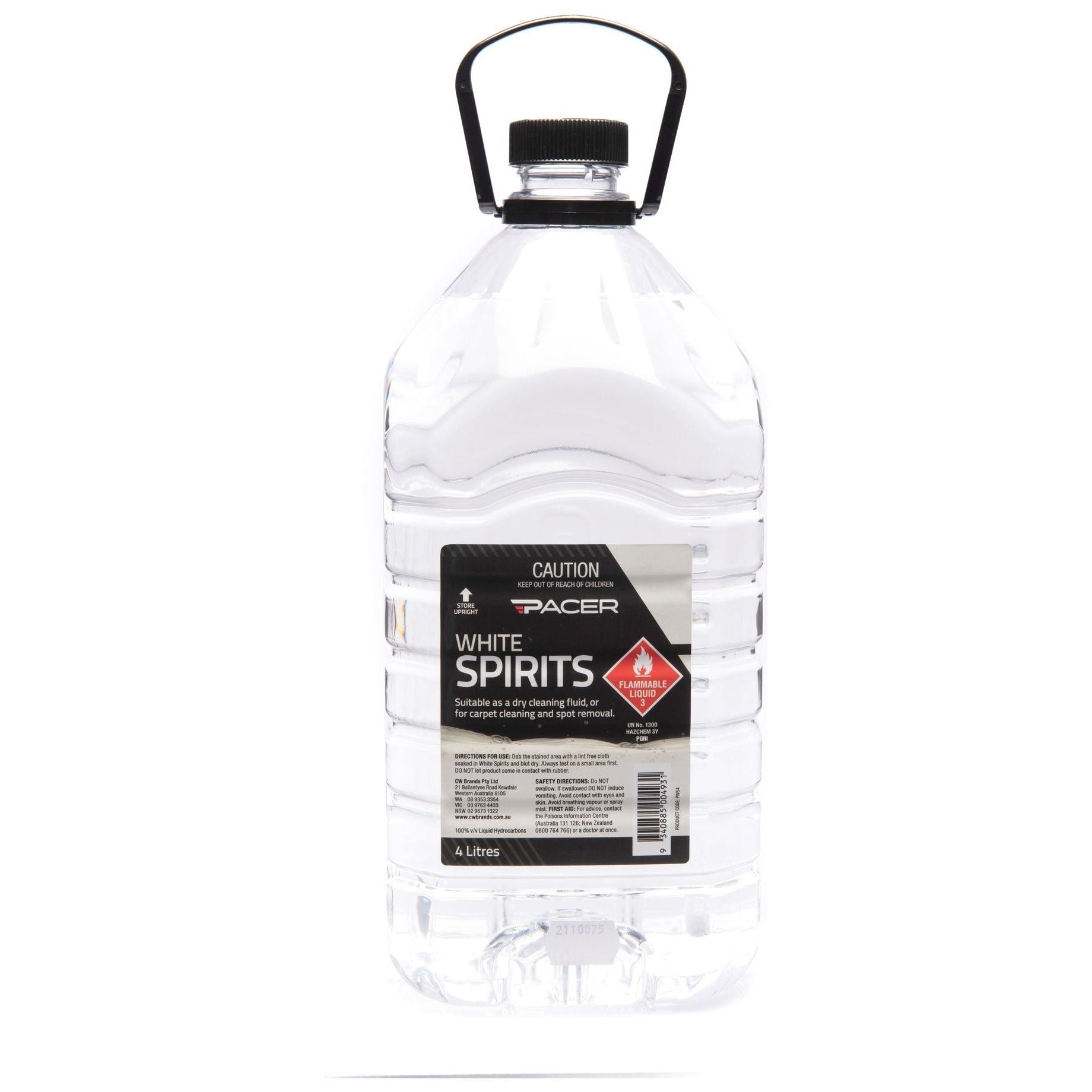 Pacer - White Spirit 4lt | PWS4