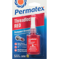Permatex - 26210 Perm Strength Threadlocker Red Carded 10ml | PX26210