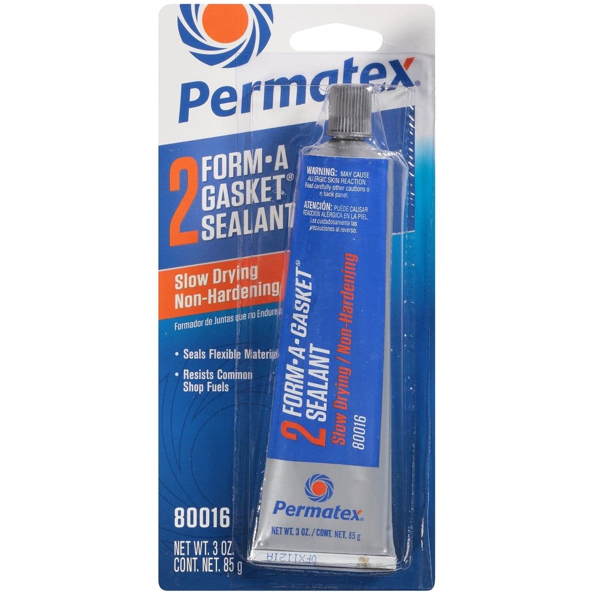 Permatex - 80016 Form-A-Gasket #2 Sealant Tube Cd 85g | PX80016