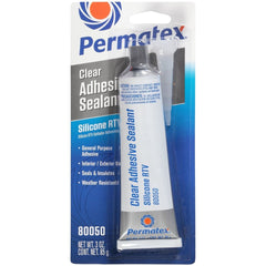 Permatex - 80050 Clear Rtv Silicone Adhesive Sealant 85g | PX80050