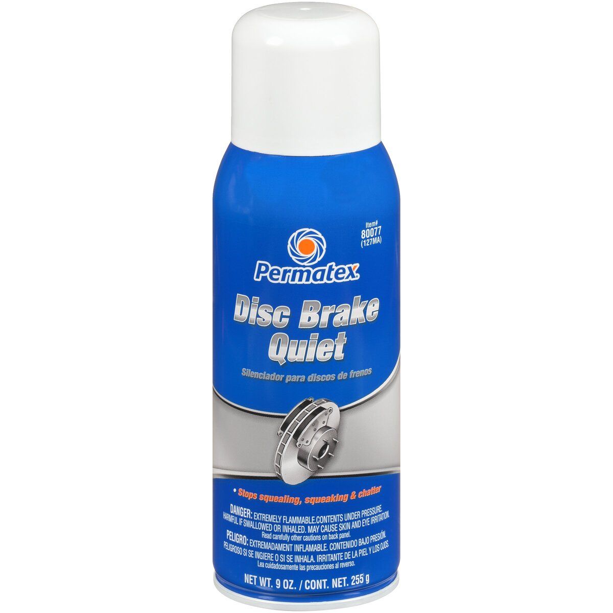 Permatex - 80077 Disc Brake Quiet Aerosol 255G | PX80077
