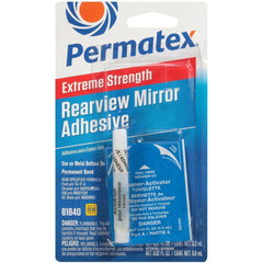 Permatex - 81840 Extrme Rearview Mirror Adhesive 2 Part Kit | PX81840