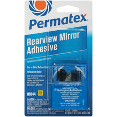 Permatex - 81844 Rearview Mirror Adhesive 2 Part Kit 0.3+0.6ml | PX81844