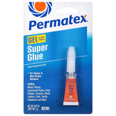 Permatex - 82191 Super Glue Gel Tube Carded 2G | PX82191