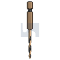 Hobsons - 3.2 x 28/62 M2 HIGH SPEED STEEL POWER-TX EDGE IMPACT STEP TIP DRILL BIT | PXES032 1)