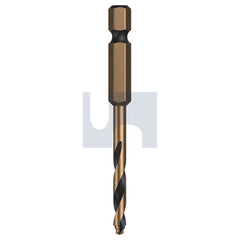 Hobsons - 4 x 31/70 M2 HIGH SPEED STEEL POWER-TX EDGE IMPACT STEP TIP DRILL BIT | PXES040 1)