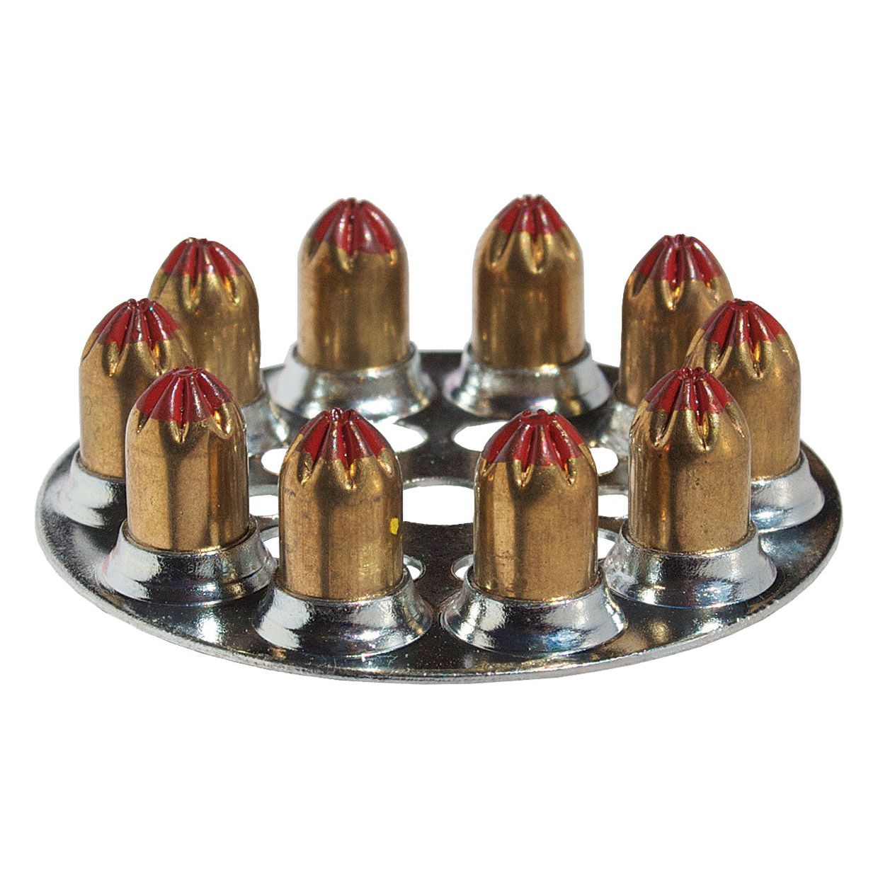 ICCONS® - .25 Cal Red Disk Load 6.3X10 | PXLDR 5000 pcs