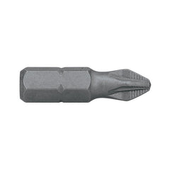 Alpha-Pozi Pz2 X 25Mm Ribbed Insert Bit
