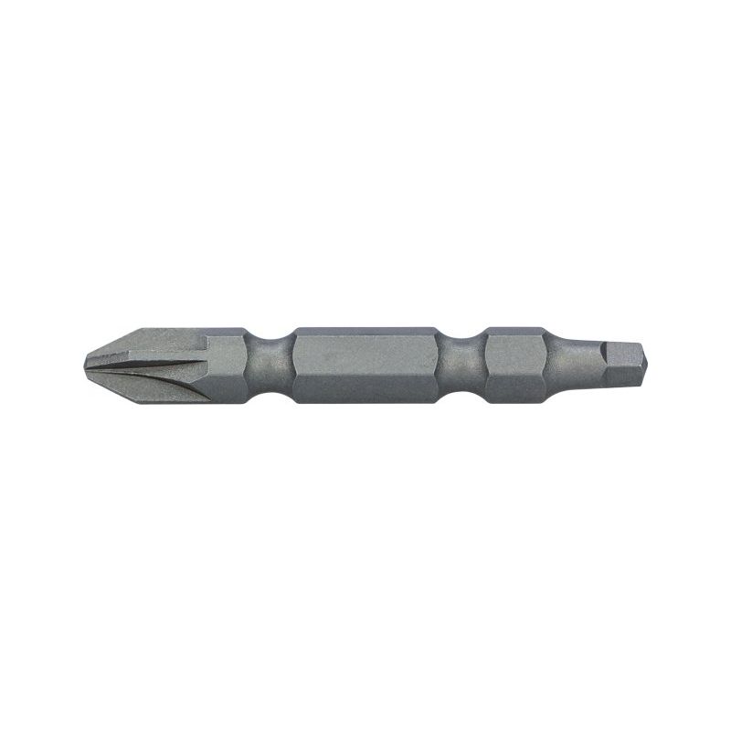 Alpha-Pozi/Square Pz2/Sq2 X 50Mm Double Ended Bit
