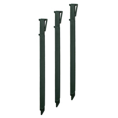 Rally - Plastic Garden Pegs - Black (Bag of 50 pcs) | GSGEPPBK50