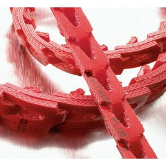 Finer Power Transmissions - Poly Cord / Round Belting 12mm Eagle Quick Connect Redthane 85 - price p/mt | PC-12QC