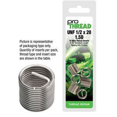Prothread - 7/16" x 14 UNC Stainless Steel Inserts | 3597-71614X656P